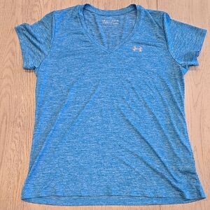 Under Armour Women's Blue V-Neck Top